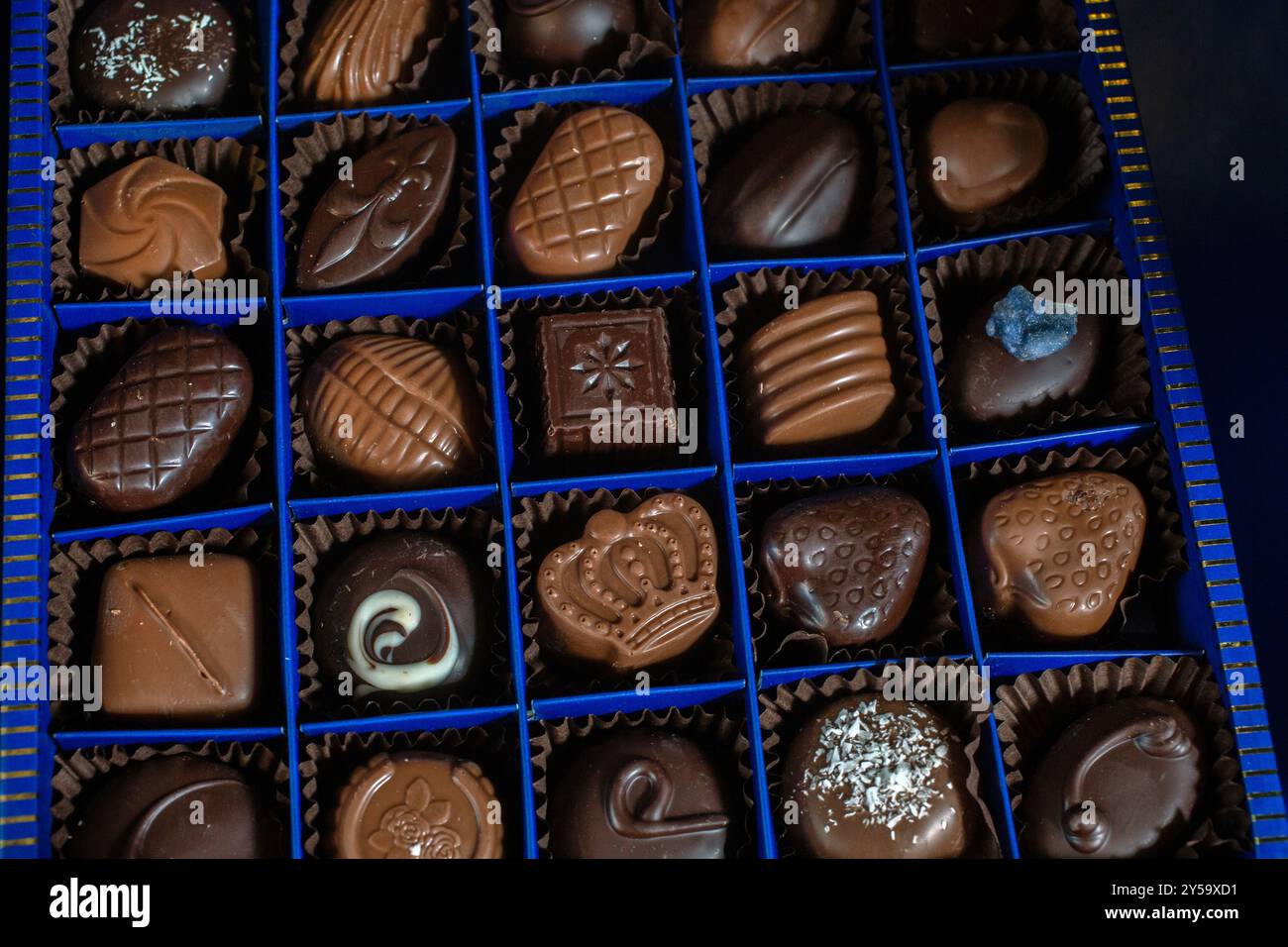 Charbonnel et Walker Chocolate Old Bond Street Store , Londra Regno Unito Foto Stock