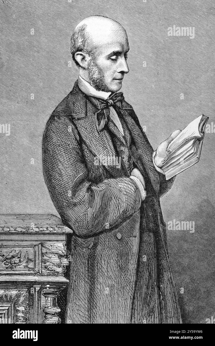 Vincenzo, Conte Benedetti (1817-1900), diplomatico francese, sull'incisione del 1870 pubblicata su The Graphic Foto Stock