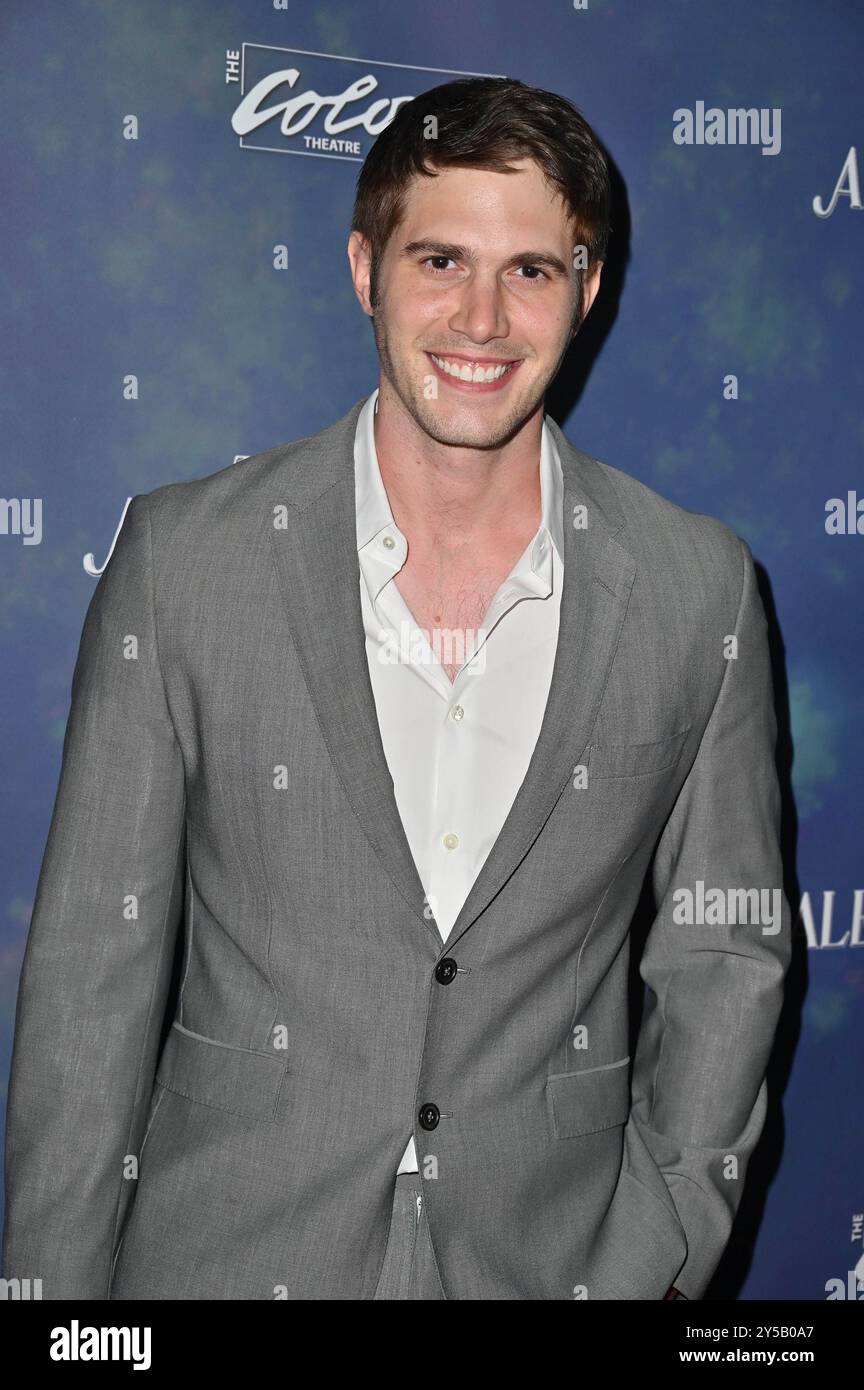 Burbank, CA USA - 7 settembre 2024: Blake Jenner partecipa alla serata inaugurale di The Civiliity of Albert Cashier al Colony Theater. Foto Stock