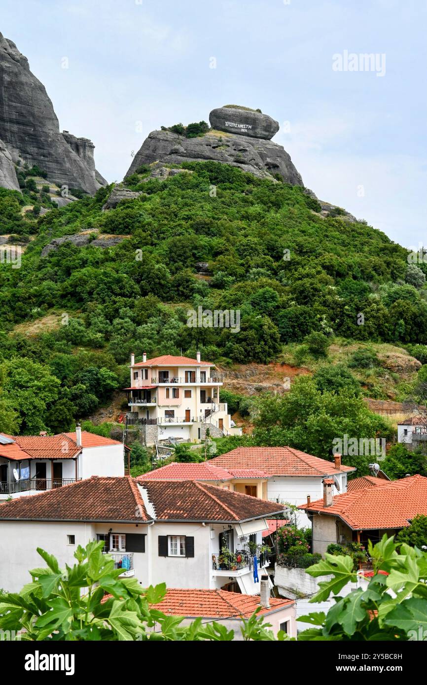 Meteora Grecia Foto Stock