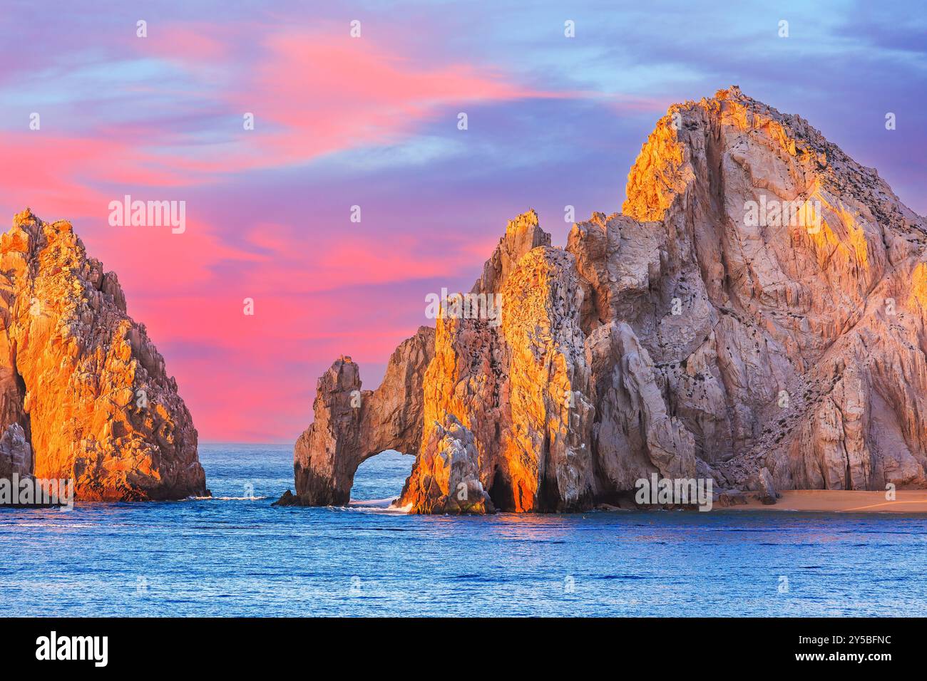 Cabo San Lucas, Los Arcos. Riviera messicana, Messico. Foto Stock