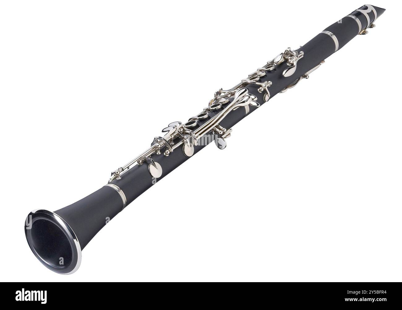 Ancora la vita di un clarinetto Foto Stock