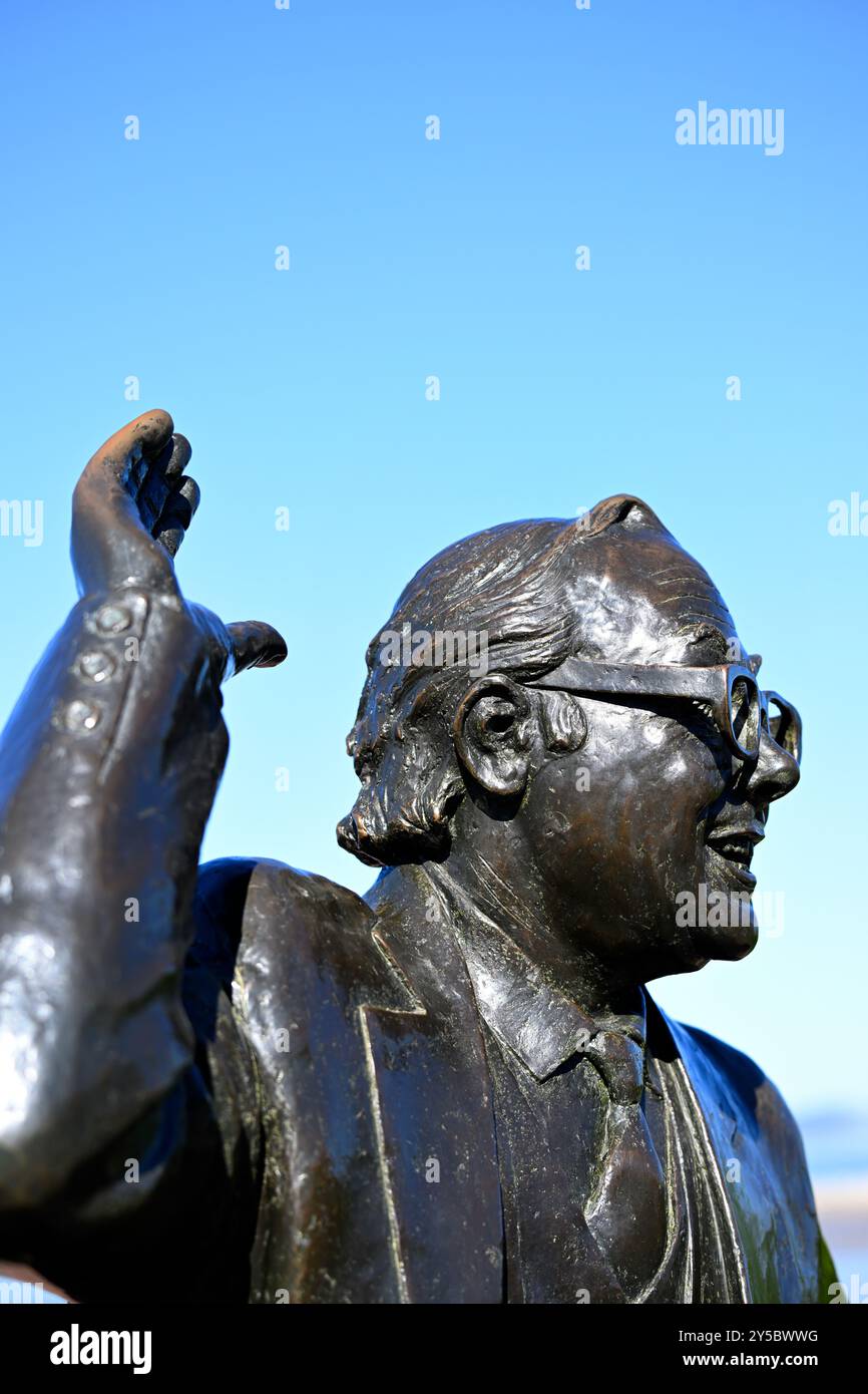 Eric Morecambe statua Foto Stock