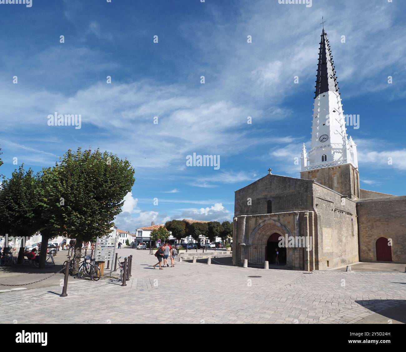 Chiesa di Saint-Étienne, Ars-en-Ré Foto Stock