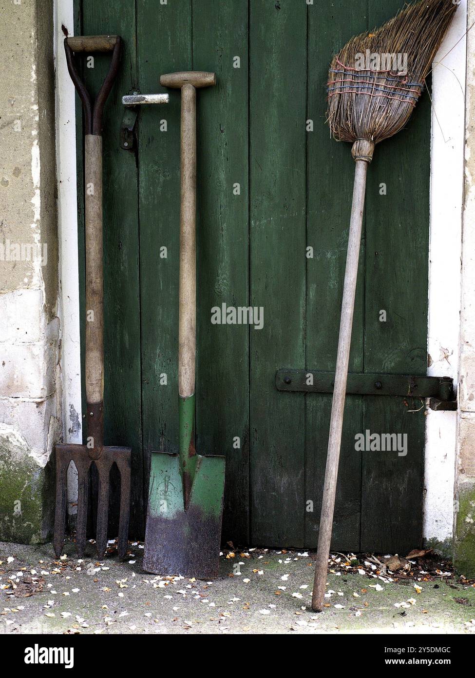 Attrezzi da giardino Foto Stock