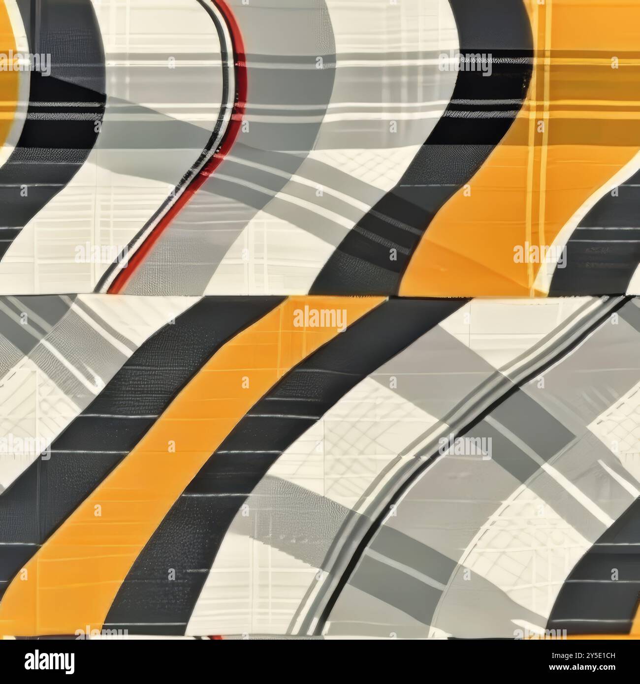 Rivisitazioni contemporanee di modelli classici esplorando design e innovazioni moderni a quadri Foto Stock