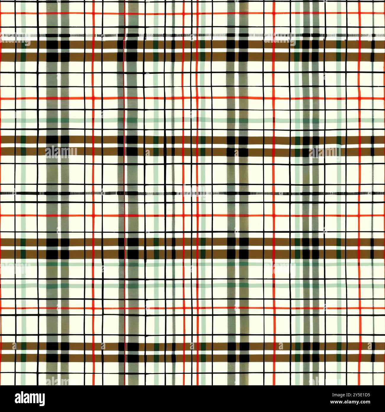 Interpretazioni contemporanee dei modelli classici l'evoluzione del plaid e delle sue variazioni moderne Foto Stock