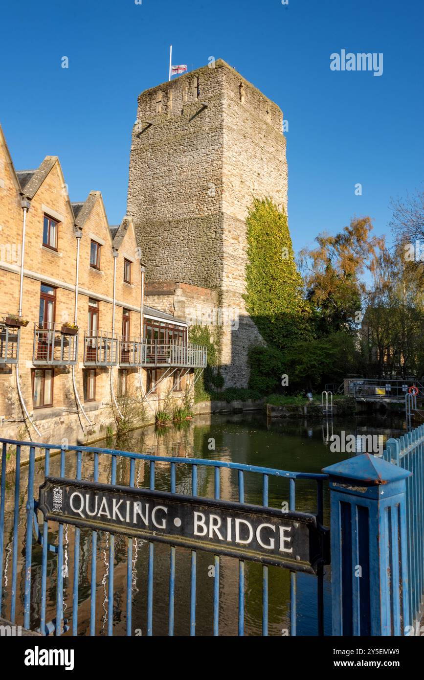 Castello di Oxford, Oxford, Regno Unito Foto Stock