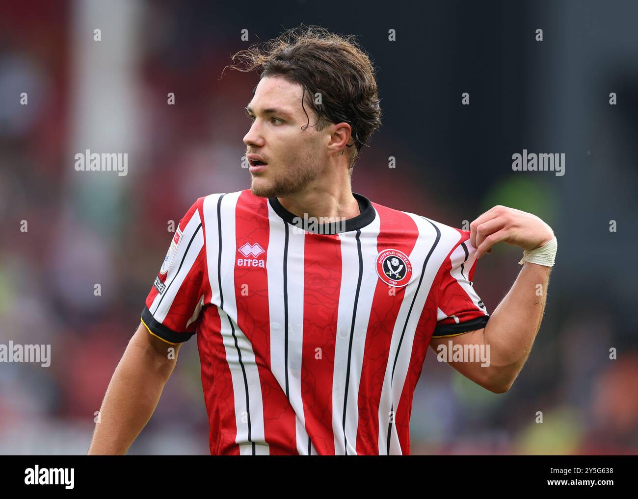Sheffield, Regno Unito. 21 settembre 2024. Callum o'Hare dello Sheffield United durante lo Sky Bet Championship match a Bramall Lane, Sheffield. Il credito per immagini dovrebbe essere: Simon Bellis/Sportimage Credit: Sportimage Ltd/Alamy Live News Foto Stock