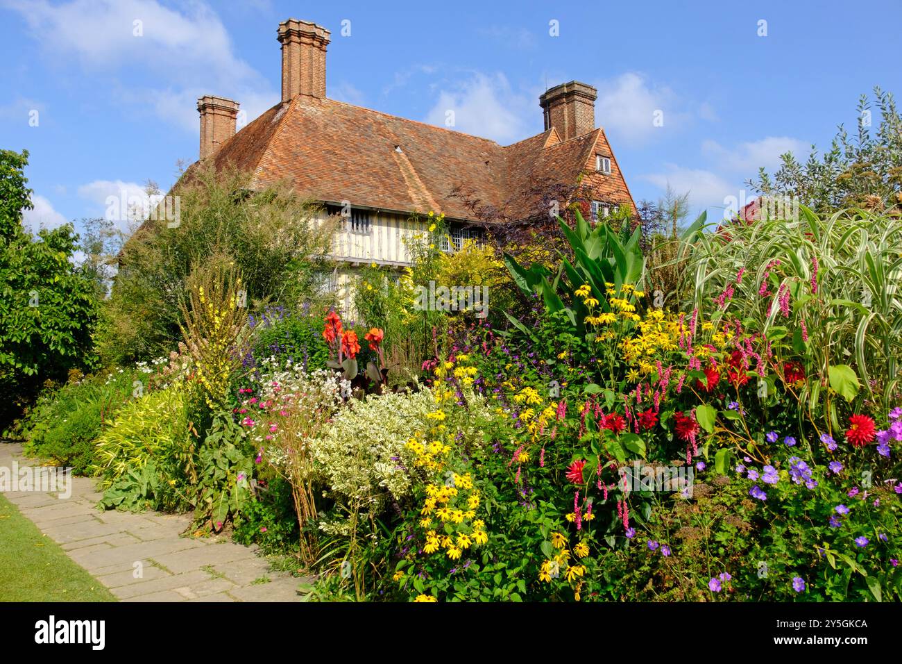 Great Dixter House and Garden, East Sussex, Regno Unito Foto Stock