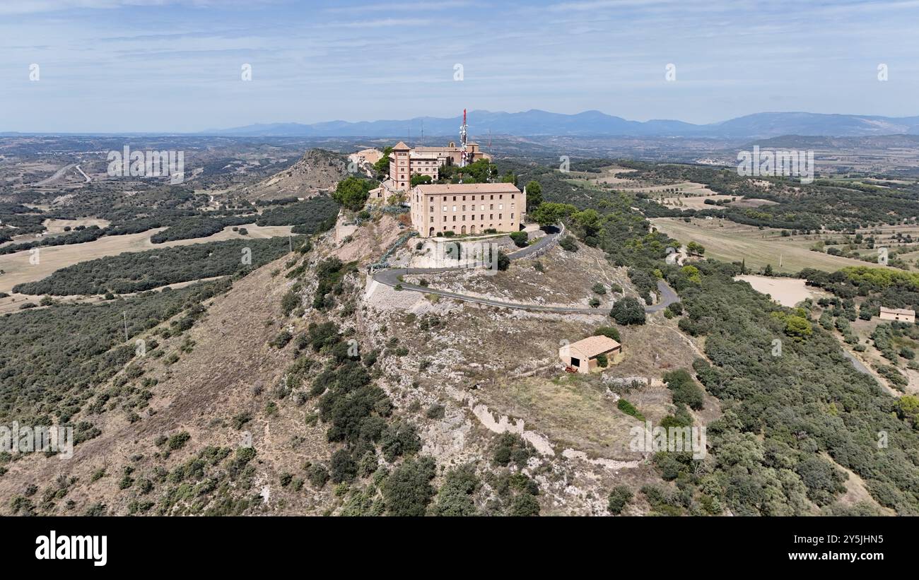 11/09/2024 Monasterio de Nuestra Señora de El Pueyo, Barbastro, Aragón, Huesca, Spagna Foto Stock