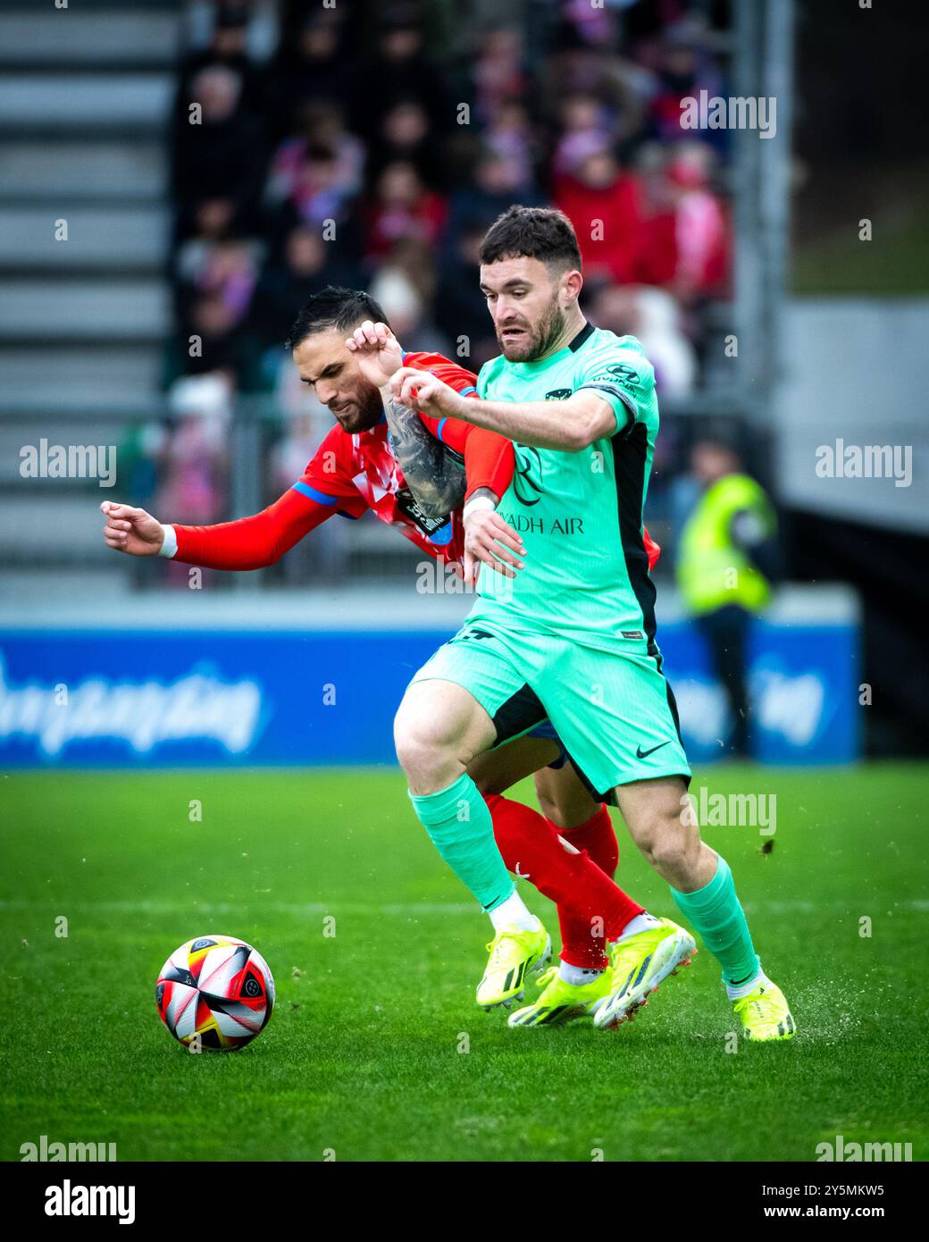 Lugo, Spagna. 6 gennaio 2024. King's Cup. CD Lugo vs Atletico de Madrid. Stadio Angel Carro. Foto Stock