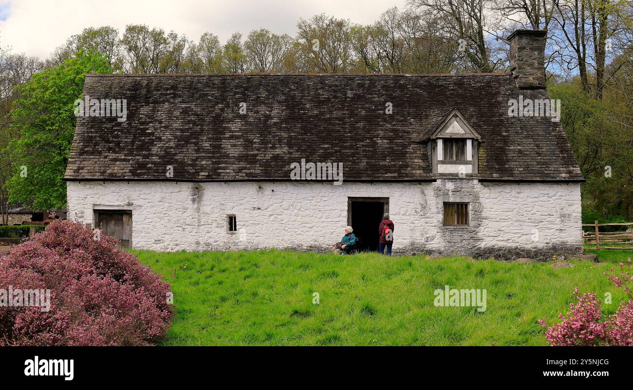 Saint Fagan's Welsh National Museum of History, Cardiff, South Wales, Regno Unito. Sain Ffagan - Amgueddfa Werin Cymru, Caerdydd, De Cymru Foto Stock