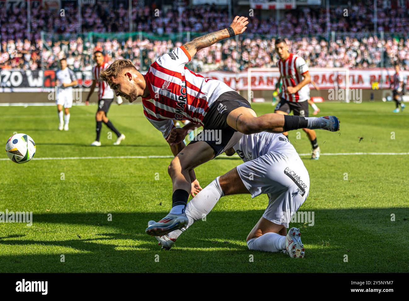 CRACOVIA, POLONIA, 21 SETTEMBRE 2024, STAGIONE DI CALCIO 2024 2025, PUSZCZA NIEPOLOMICE VS CRACOVIA, CREDITO: PIOTR FRONT Foto Stock