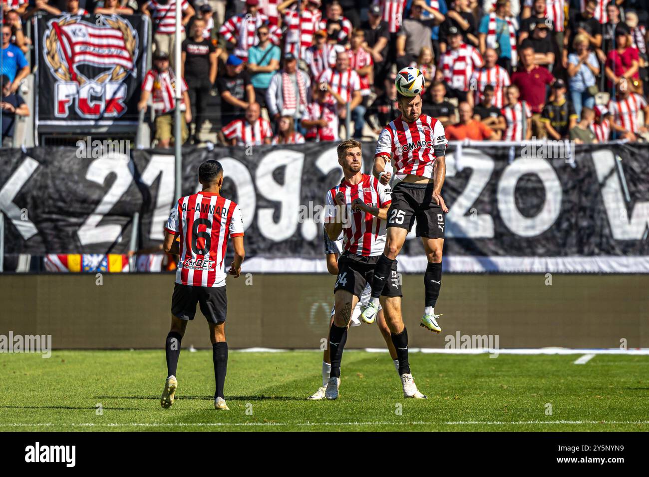 CRACOVIA, POLONIA, 21 SETTEMBRE 2024, STAGIONE DI CALCIO 2024 2025, PUSZCZA NIEPOLOMICE VS CRACOVIA, CREDITO: PIOTR FRONT Foto Stock