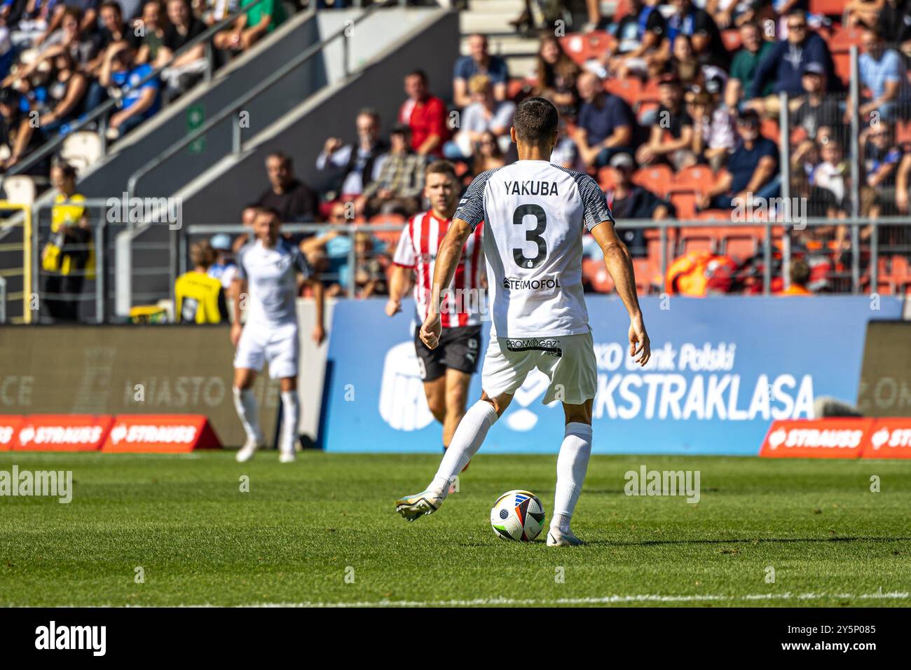 CRACOVIA, POLONIA, 21 SETTEMBRE 2024, STAGIONE DI CALCIO 2024 2025, PUSZCZA NIEPOLOMICE VS CRACOVIA, CREDITO: PIOTR FRONT Foto Stock