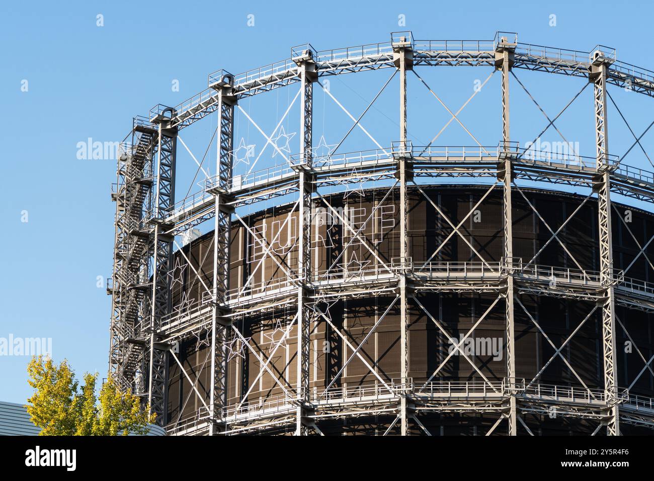 Berlin2024: EUREF-Campus è un sito di riferimento per il concetto di città intelligente dello Stato di Berlino e mira a realizzare uno sviluppo urbano sostenibile Foto Stock