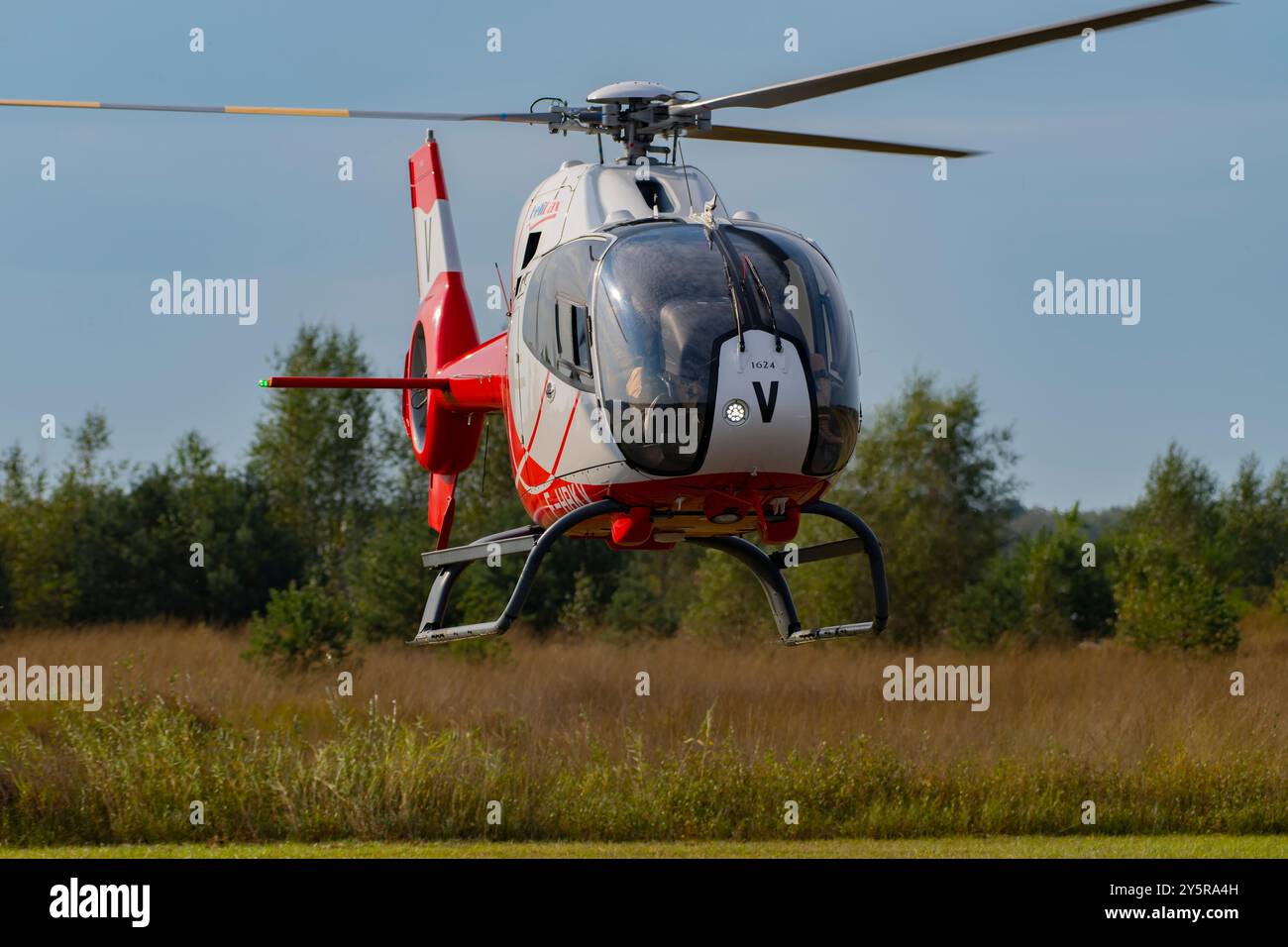 H-120 Calliope al Sanicole Air Show 2024 a Hechtel-Eksel, Belgio Foto Stock