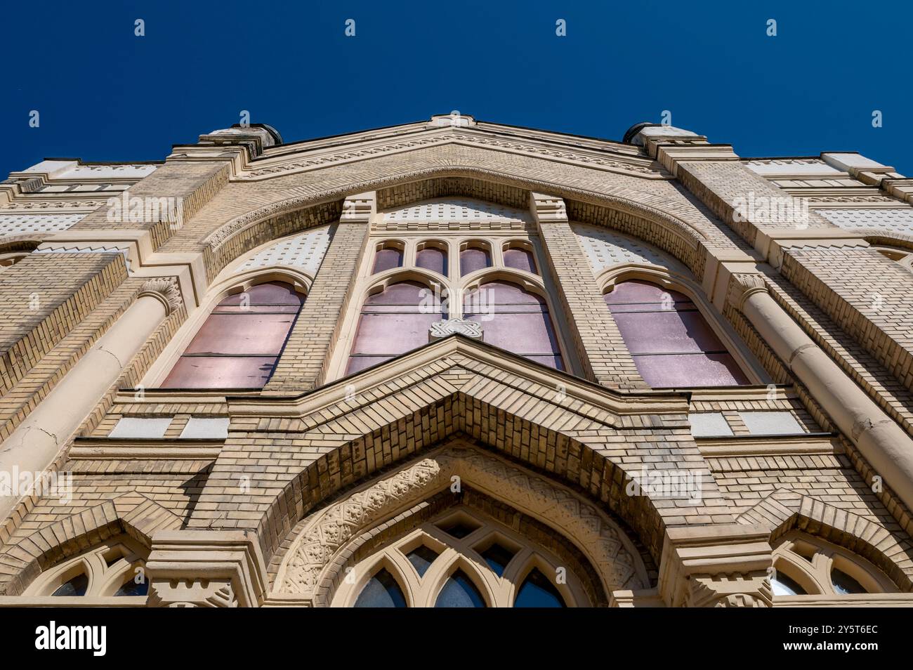 La Sinagoga di Nitra. Edificio storico utilizzato come centro di attività culturali. Nitra. Slovacchia. Foto Stock
