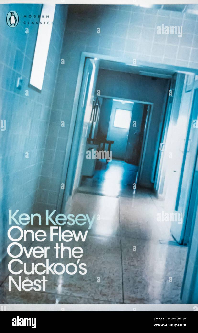Uno volò sopra il nido del cuculo - un romanzo di Ken Kesey, 1962 Foto Stock
