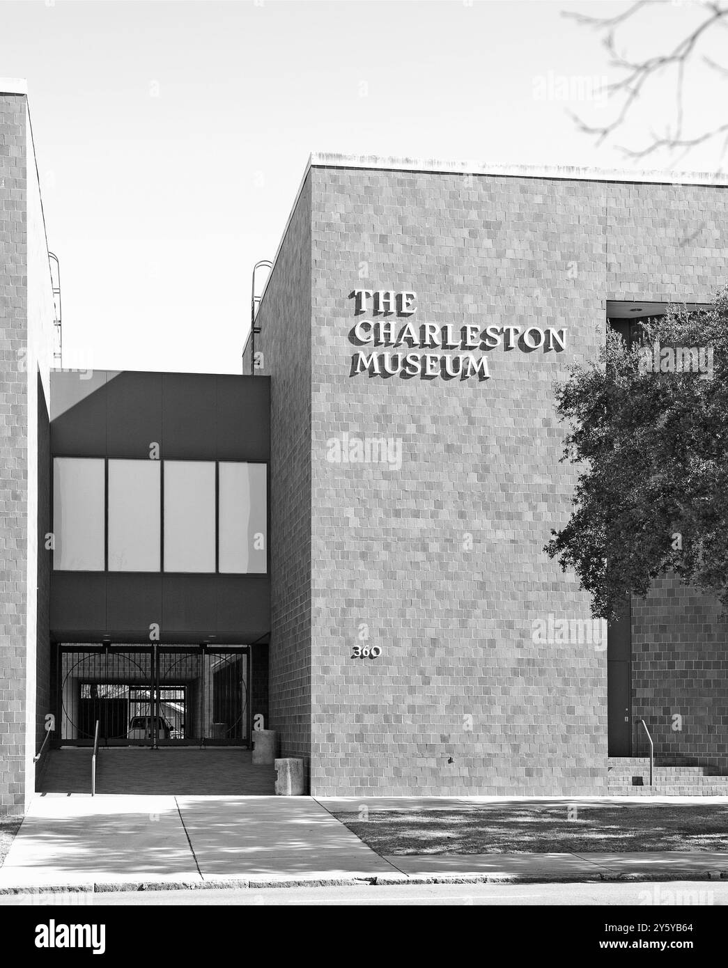 L'edificio del museo di Charleston, fondato nel 1773, si trova a Charleston, Carolina del Sud, Stati Uniti. Foto Stock