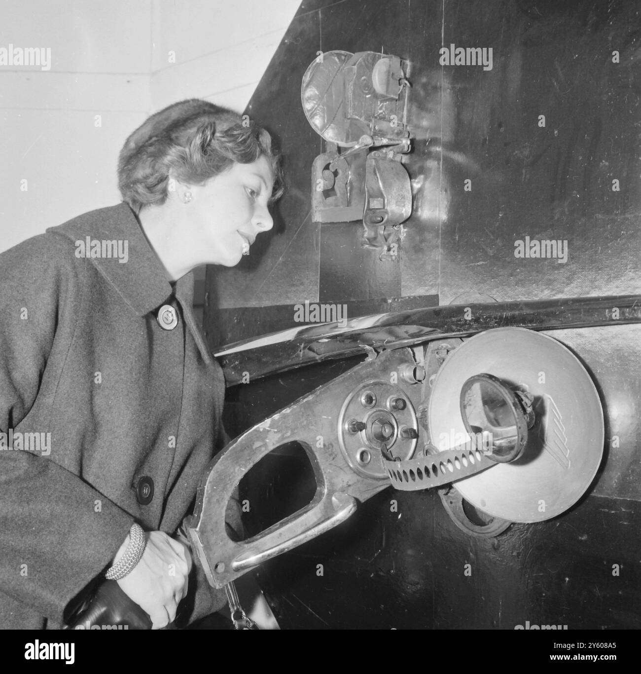 MOSTRA GIOVANI ARTISTI CONTEMPORANEI A LONDRA 8 FEBBRAIO 1961 Foto Stock