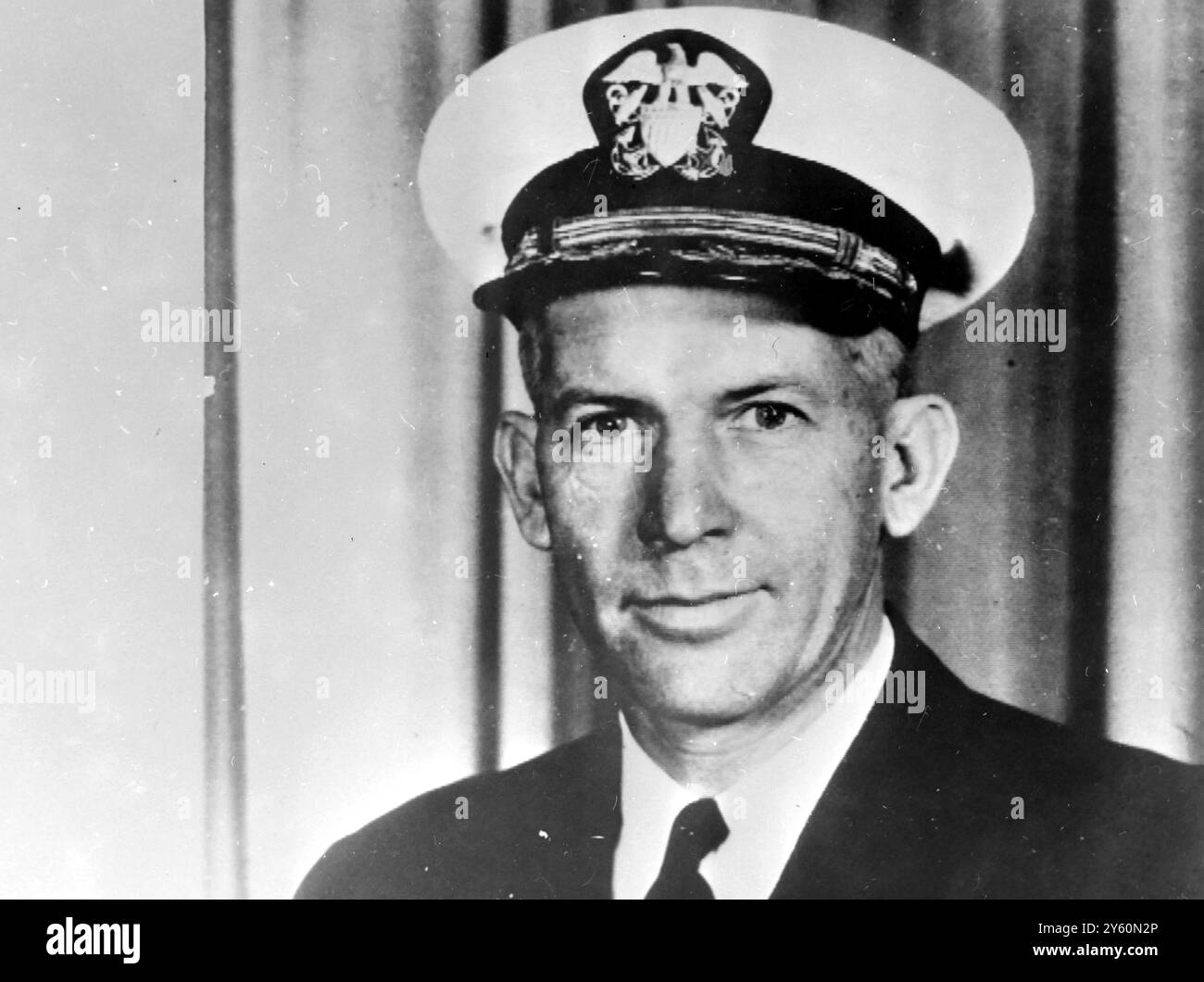 GILKESON FILMO CAPT PORTAEREI STATUNITENSE / 19 NOVEMBRE 1960 Foto Stock