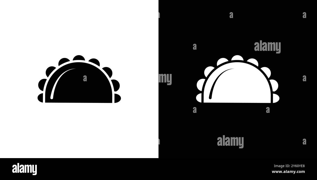 icona gnocchi, logo vettoriale, collezione o gruppo pacchetto Illustrazione Vettoriale