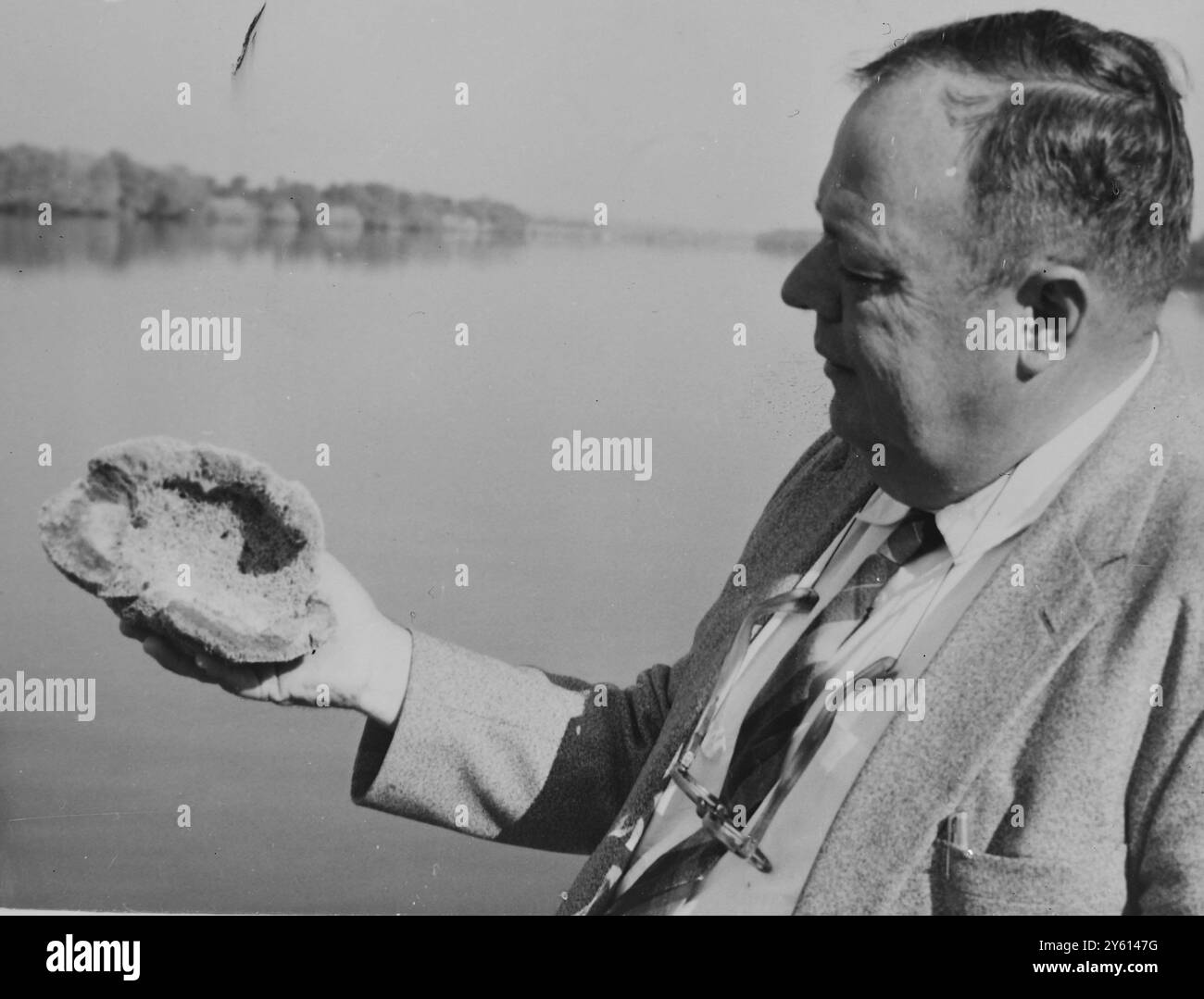 SPONGES 1ST HA TROVATO IL FIUME ZAMBESI 9 AGOSTO 1960 Foto Stock