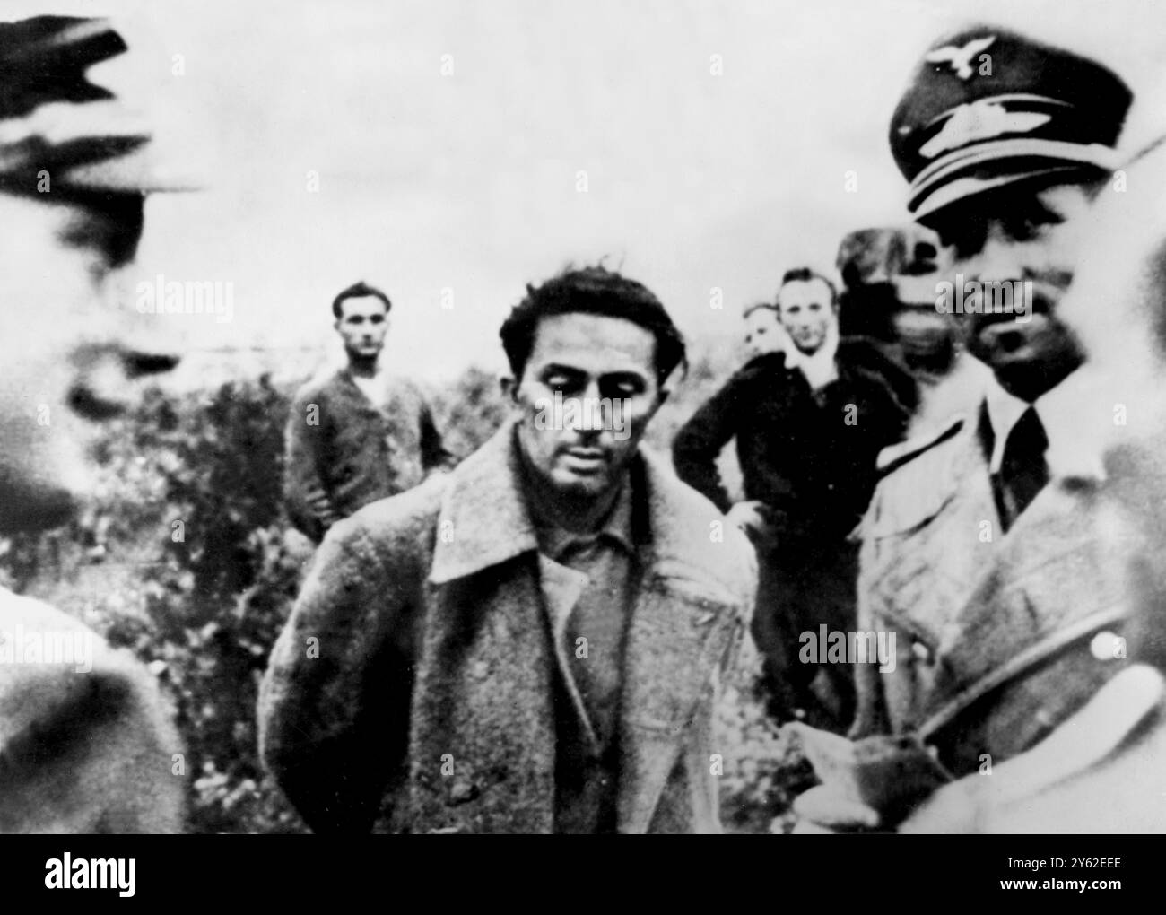 La morte del figlio di Stalin rivelò che Yakov Stalin fu interrogato dagli ufficiali nazisti dopo la sua cattura 1943 Foto Stock
