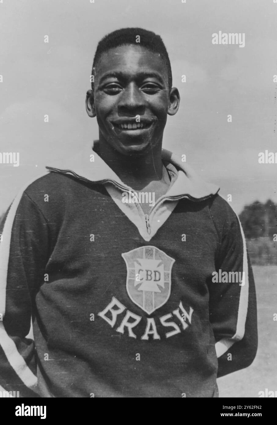 EDSON ARANTES DO NASCIMENTO PELE - CALCIATORE BRASILIANO / 3 NOVEMBRE 1961 Foto Stock