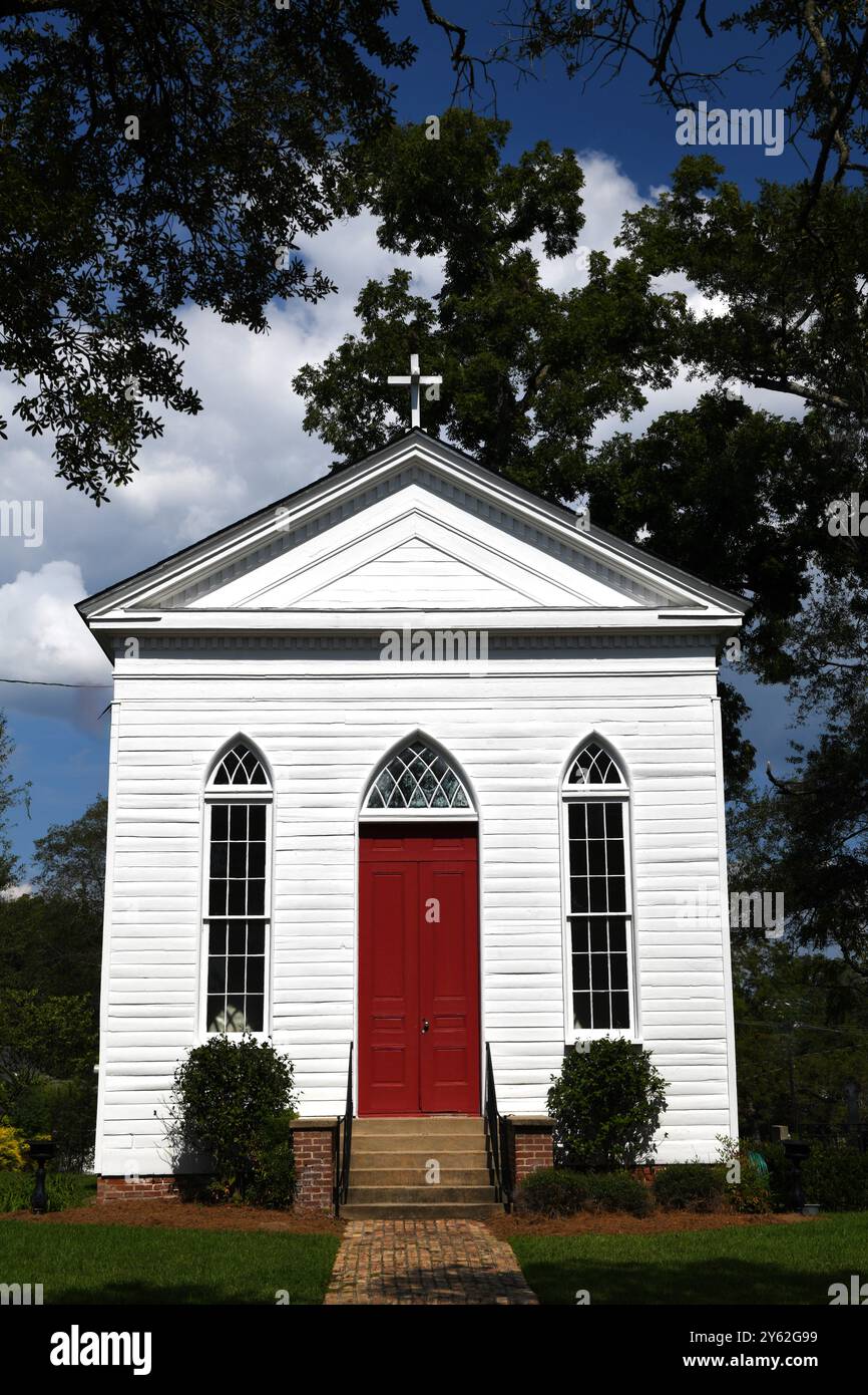 Chiesa Episcopale di San Marco, Raymond, Mississippi. Foto Stock