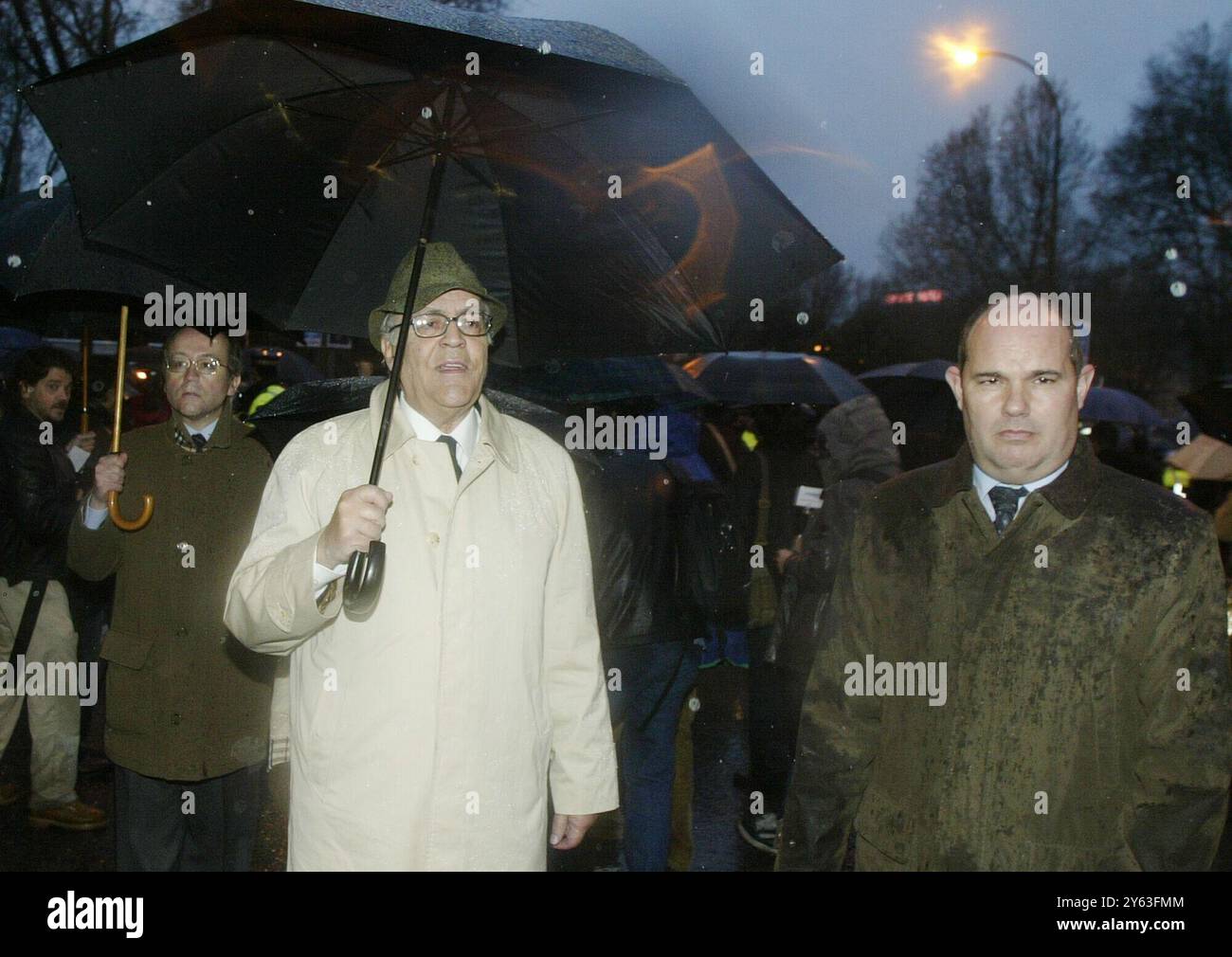 Madrid, 12/03/2004. Dimostrazione contro il terrorismo. Foto: Ignacio Gil e Ernesto Agudo. Crediti: Album / Archivo ABC / Ernesto Agudo,Ignacio Gil Foto Stock