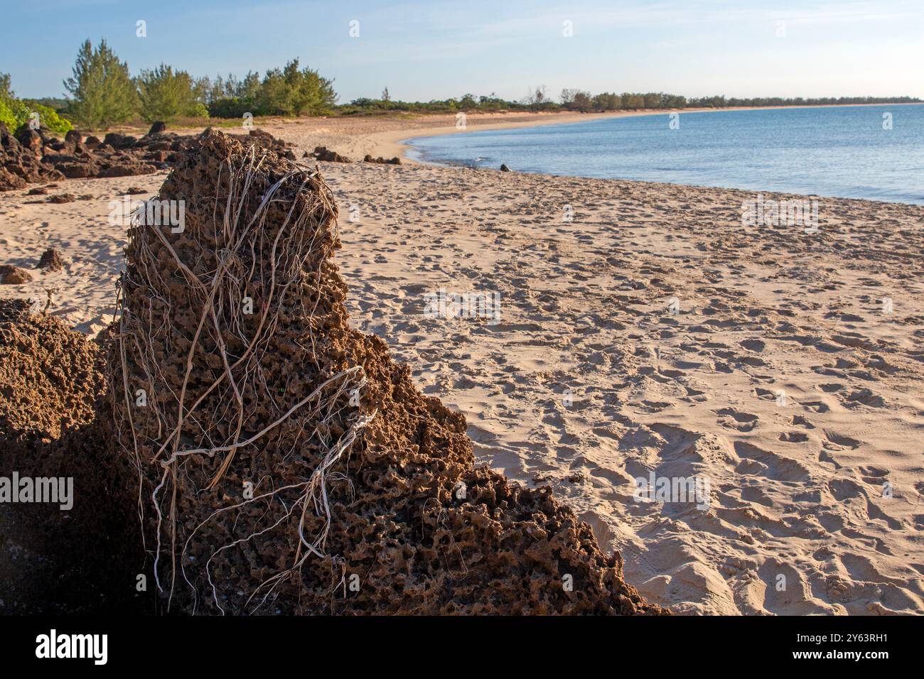 Spiaggia di Cape Wirrawoi (Wirrwawuy) Foto Stock