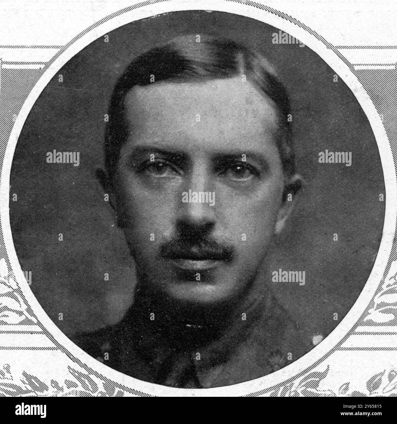 Per Valour : i primi dieci VC della grande Guerra: Capitano Douglas Reynolds , 37th Battery R.F.A. 1914 Foto Stock