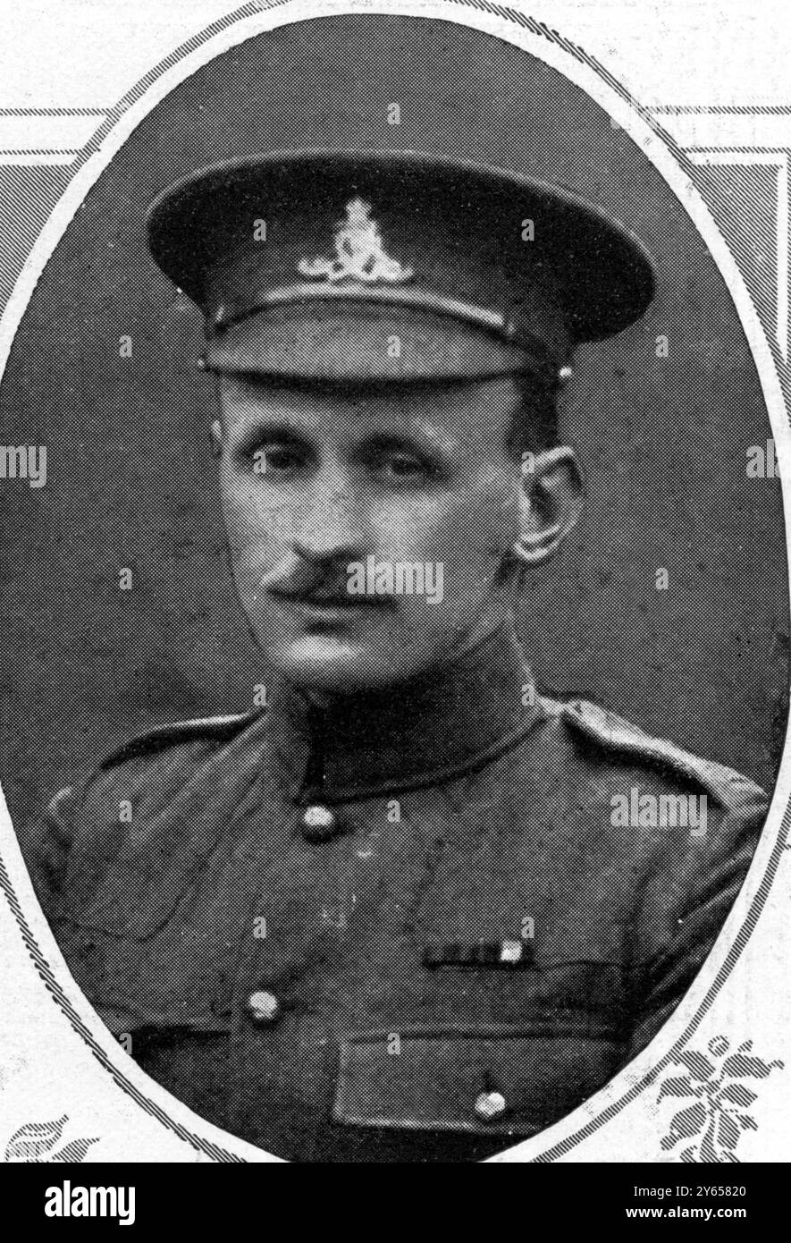 Valour : i primi dieci VC della grande Guerra: Battery-Sergt-Major G T Dorrell , 'L' Battery , RHA 1914 Foto Stock