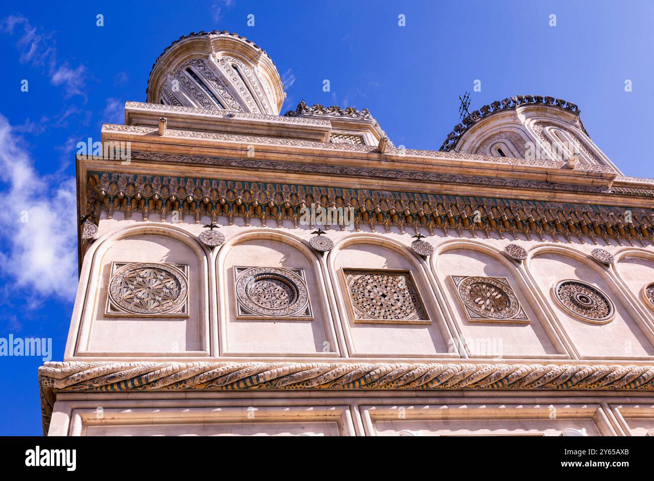 Cattedrale di Curtea de Argeș, Curtea de Argeș, Romania Foto Stock