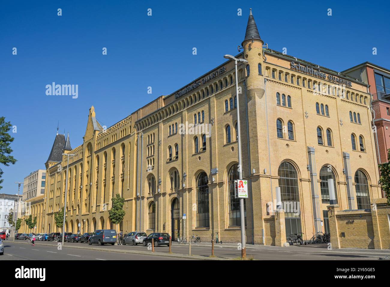 Schultheiss-Quartier, Einkaufszentrum, Stromstraße, Moabit, Mitte, Berlino, Germania Foto Stock