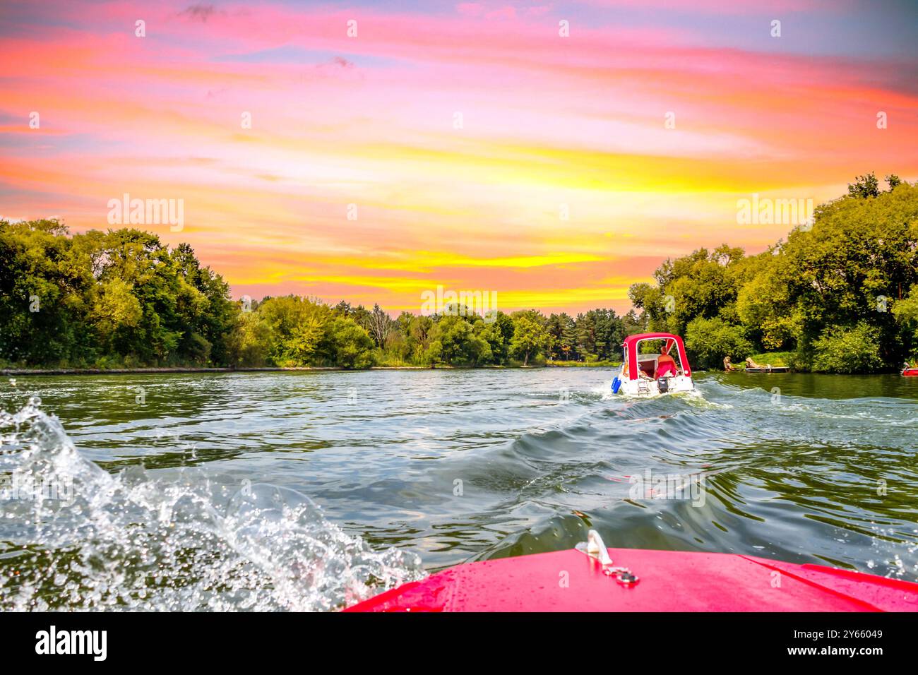 Caputh, Brandeburgo, Germania Foto Stock