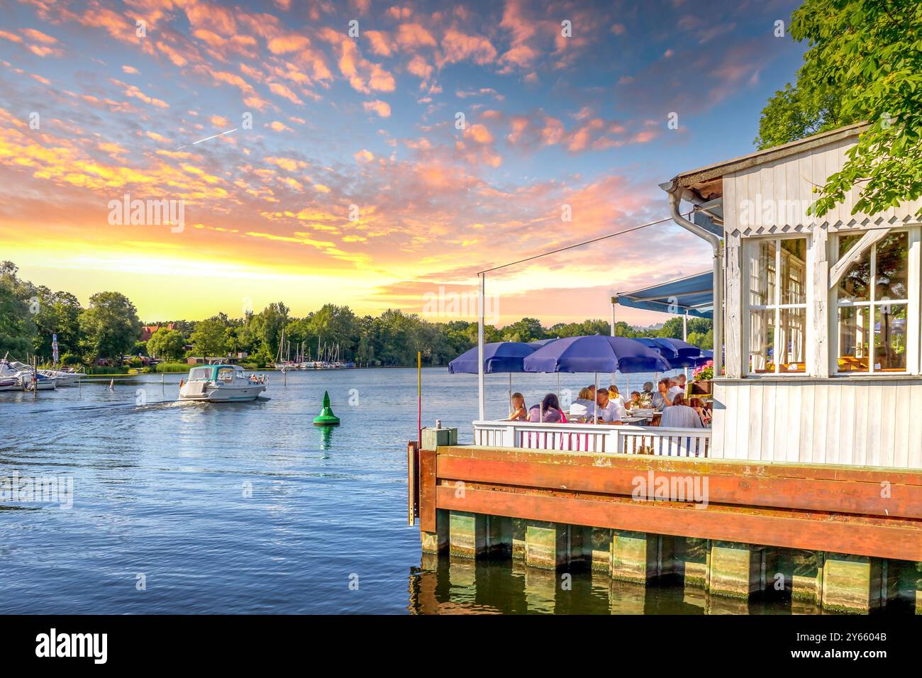 Caputh, Brandeburgo, Germania Foto Stock