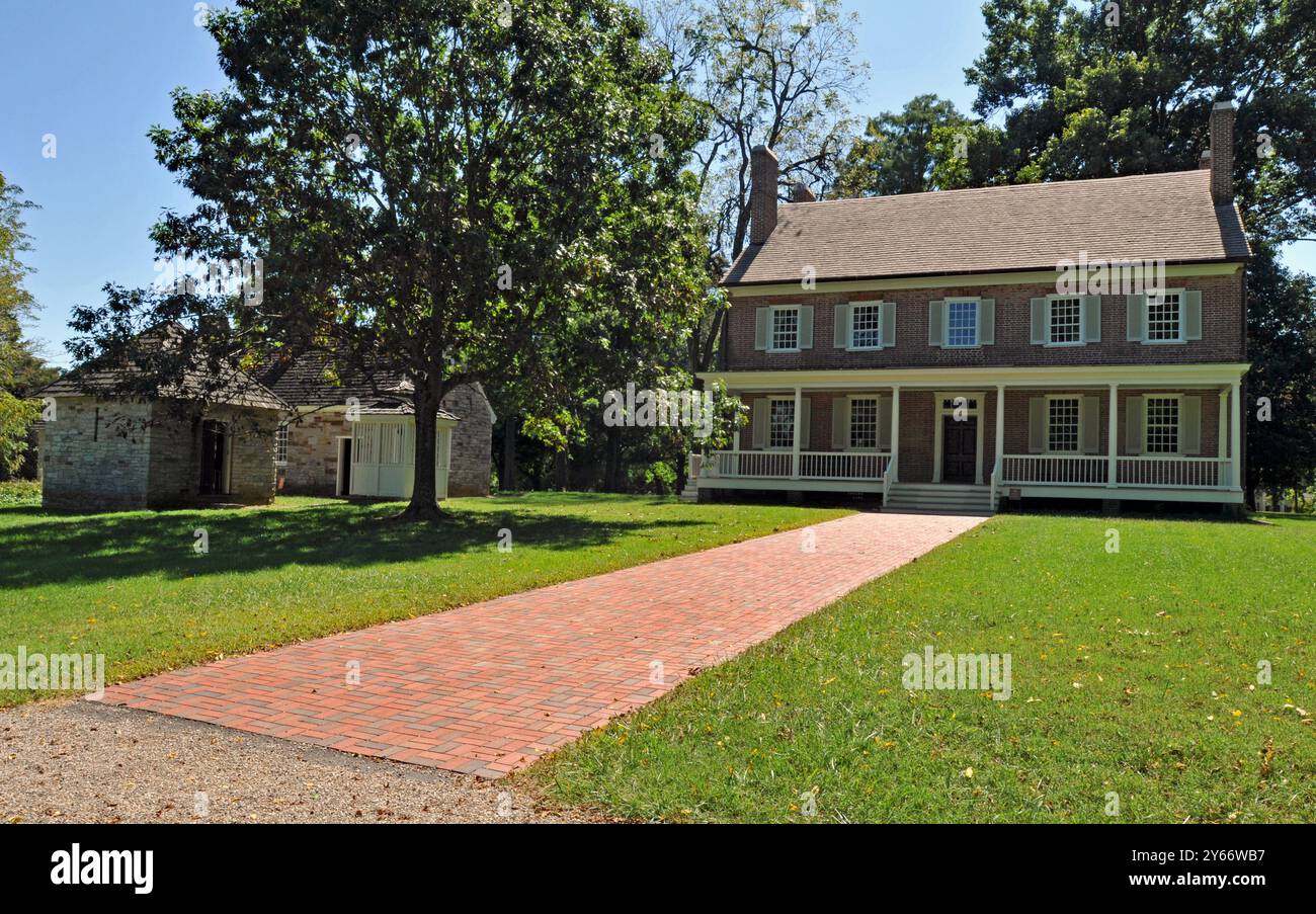 La storica residenza Locust Grove e gli edifici annessi di Louisville sono aperti per visite pubbliche. Foto Stock