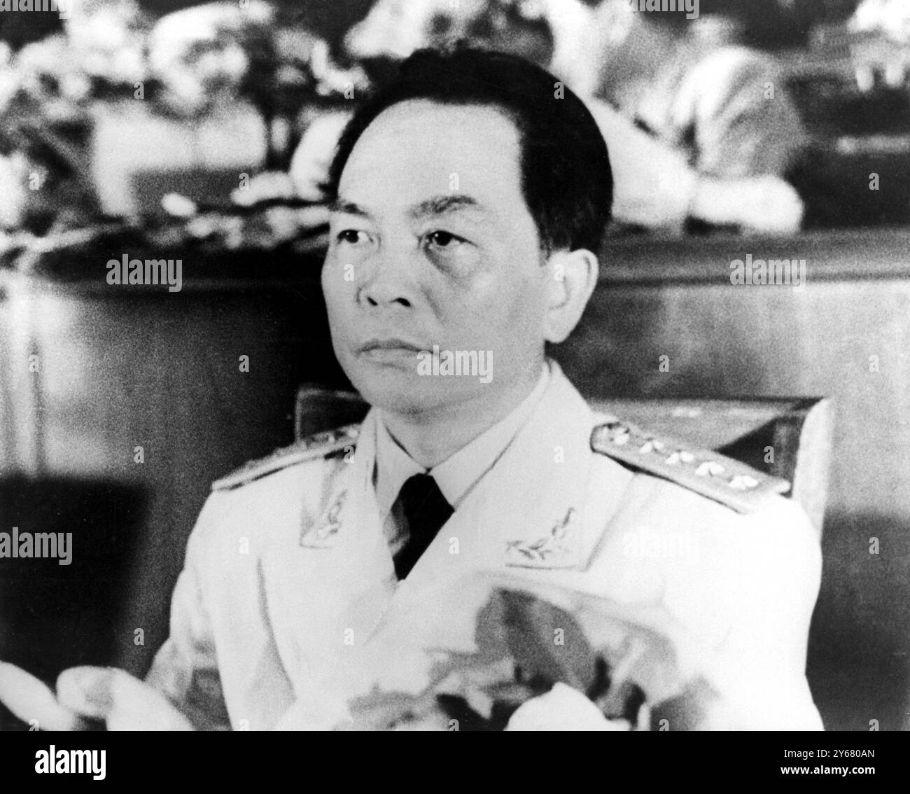 VO Nguyen Giap, Ministro della difesa nordvietnamita 24 luglio 1967 Foto Stock