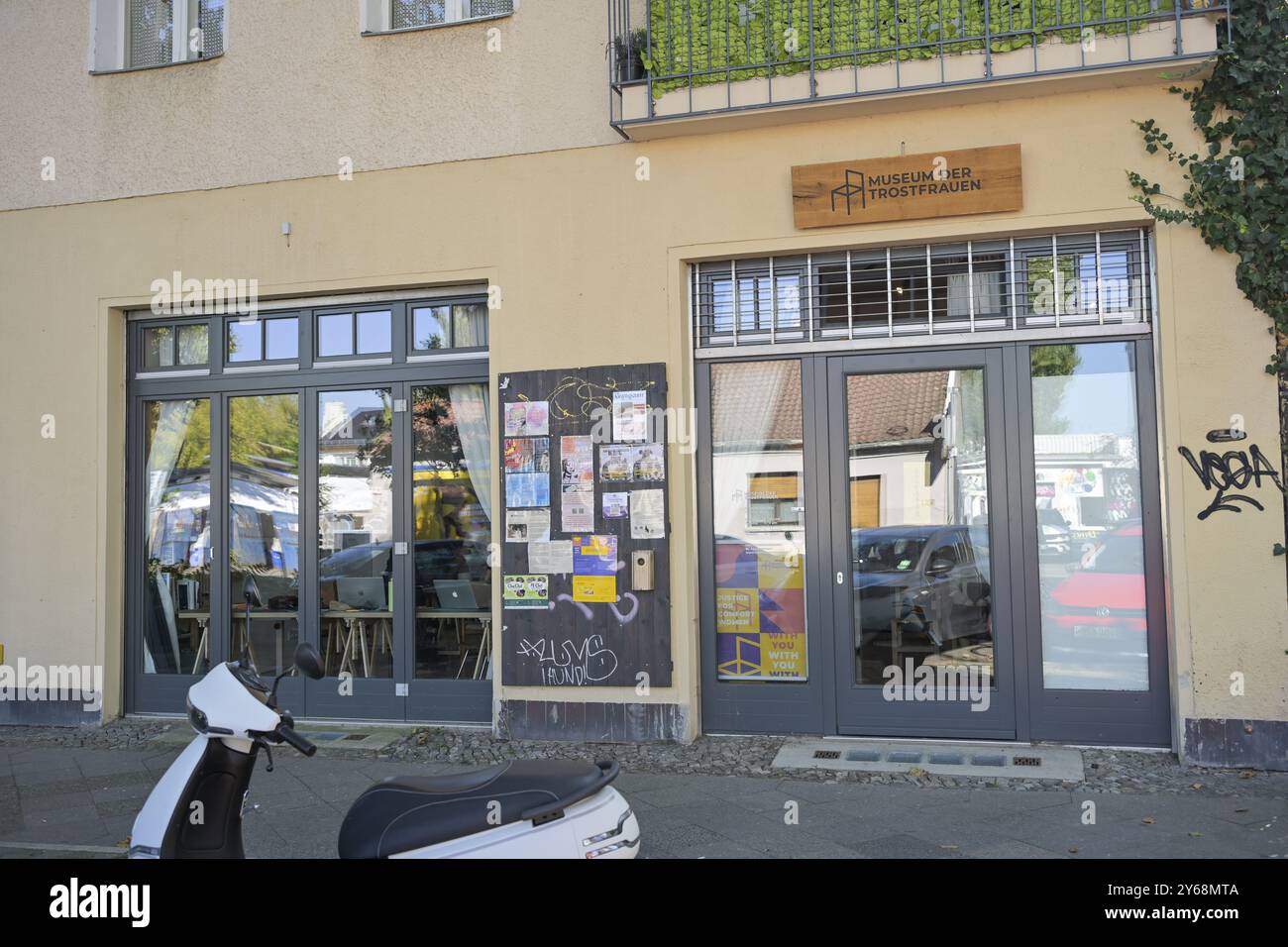 Museum der Trostfrauen, Quitzowstrasse, Moabit, Berlino, Germania, Europa Foto Stock