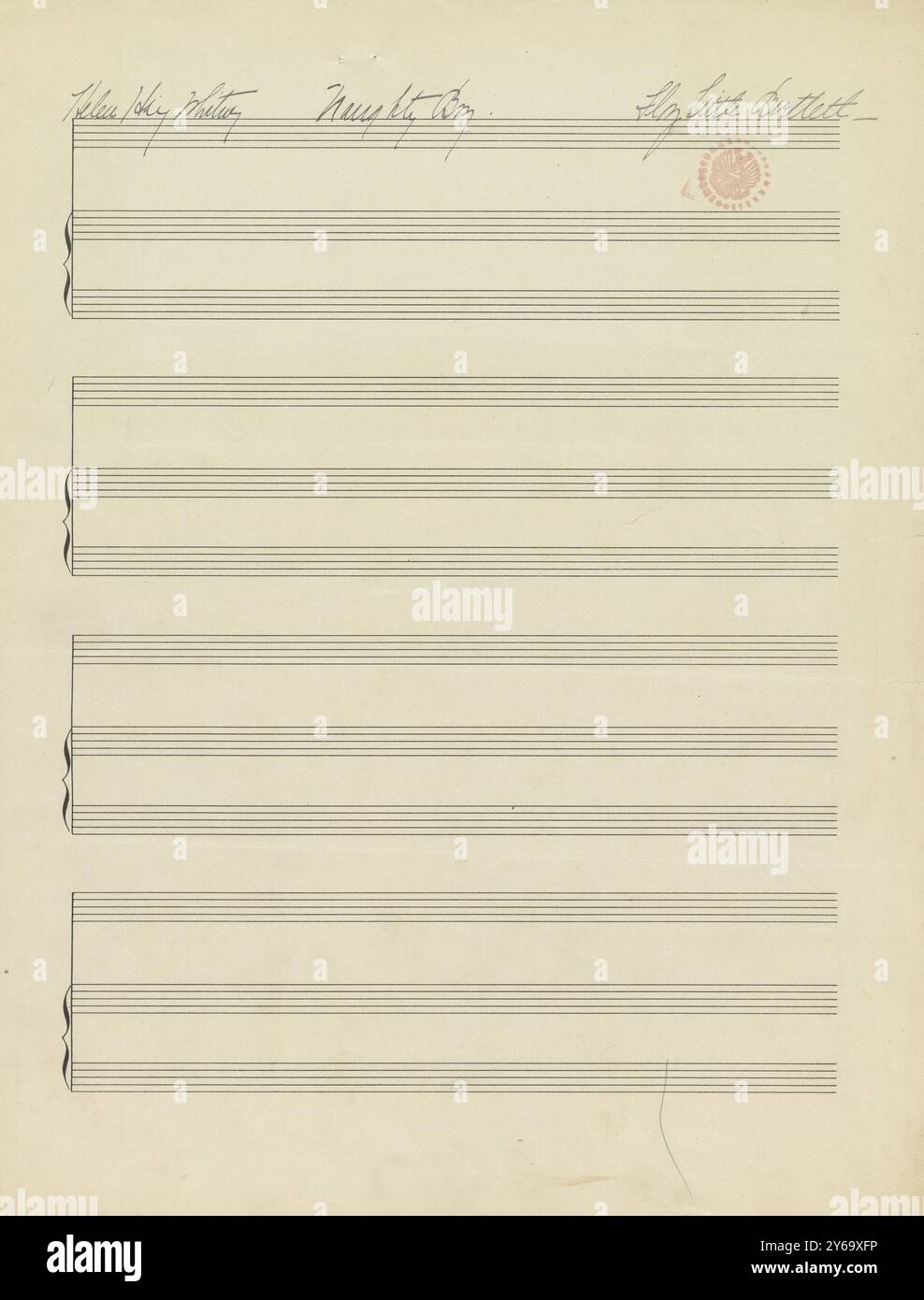 Music 1800-1900; Music Manuscripts; Bartlett, Floy L. Naughty boy, Bartlett, Floy L., 1800 - 1900, Schmidt, Arthur Paul, editoria musicale, musica popolare, scrittura ed editoria, Spartiti musicali, musica, Stati Uniti, XIX secolo, musica, Stati Uniti, manoscritti, Stati Uniti, manoscritti Foto Stock