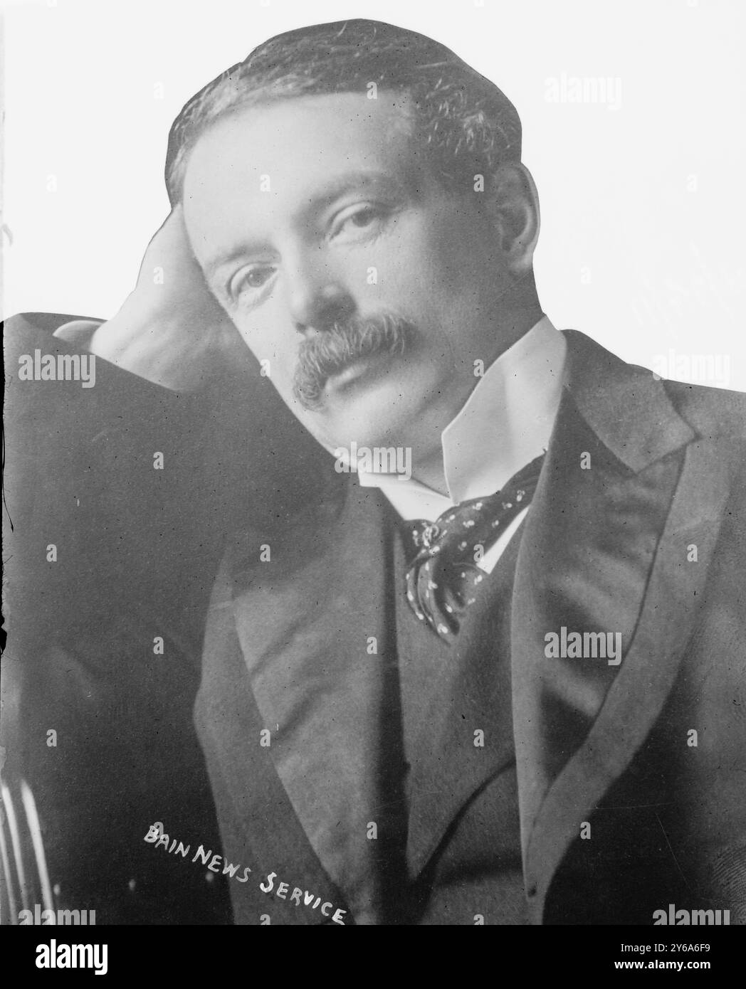 Lloyd George, la fotografia mostra lo statista del Partito Liberale britannico David Lloyd George, i conte Lloyd-George di Dwyfor (1863-1945) che servì come primo ministro dal 1916 al 1922., 11/26/10, Glass negatives, 1 negative: Glass; 5 x 7 pollici. o più piccolo. Foto Stock