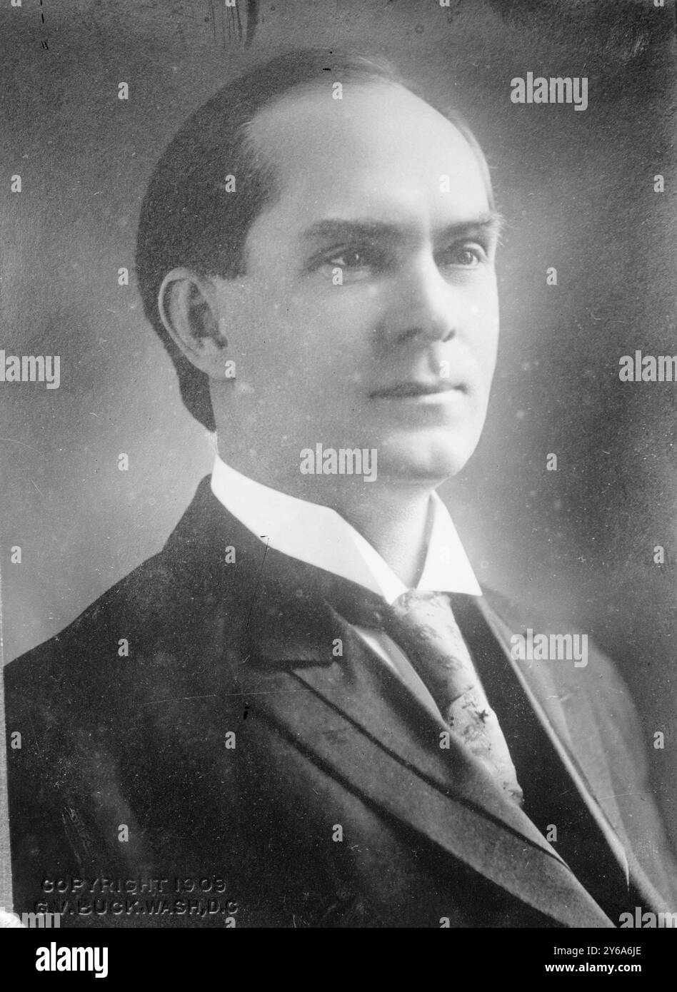 Robt. Lee Henry, G.V. Buck, Washington, DC / G.V. Buck, 1909, Glass negative, 1 negativo: Vetro; 5 x 7 poll. o più piccolo. Foto Stock