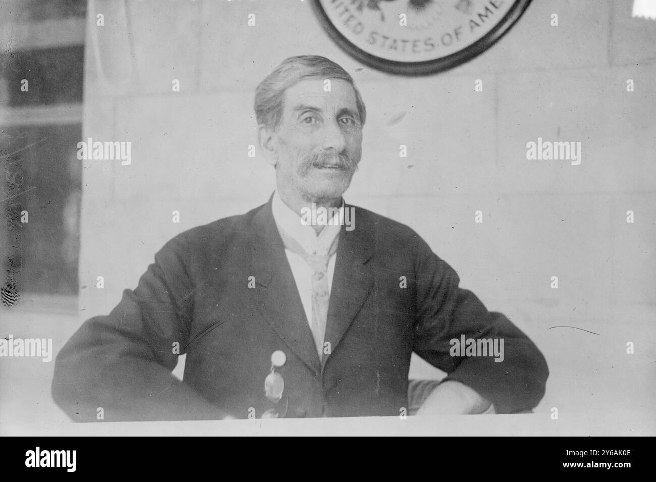 Tos. D. Edwards, Console di Juarez, 1913 agosto 18, Glass negatives, 1 negative: Glass; 5 x 7 poll. o più piccolo. Foto Stock