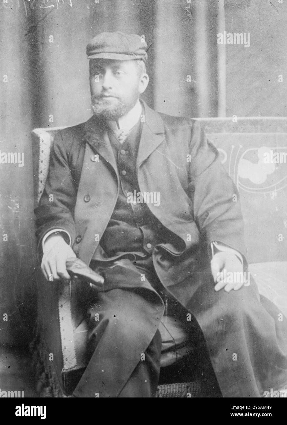 Padre Schmidt, la fotografia mostra Hans B. Schmidt, un prete cattolico che fu condannato per omicidio nel 1913 e giustiziato nel 1916., 1913 ottobre 28, Glass negatives, 1 negative: Glass; 5 x 7 pollici. o più piccolo. Foto Stock