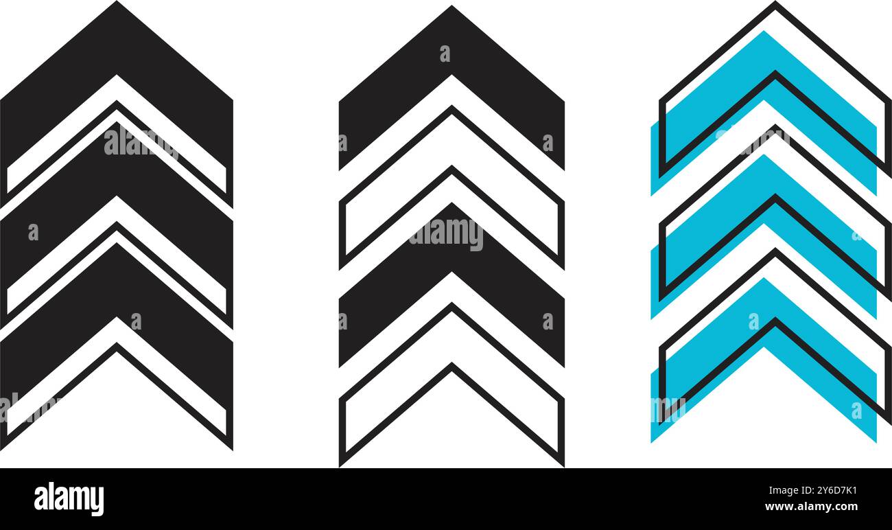 Business Arrow up growth trading investment Illustrazione Vettoriale