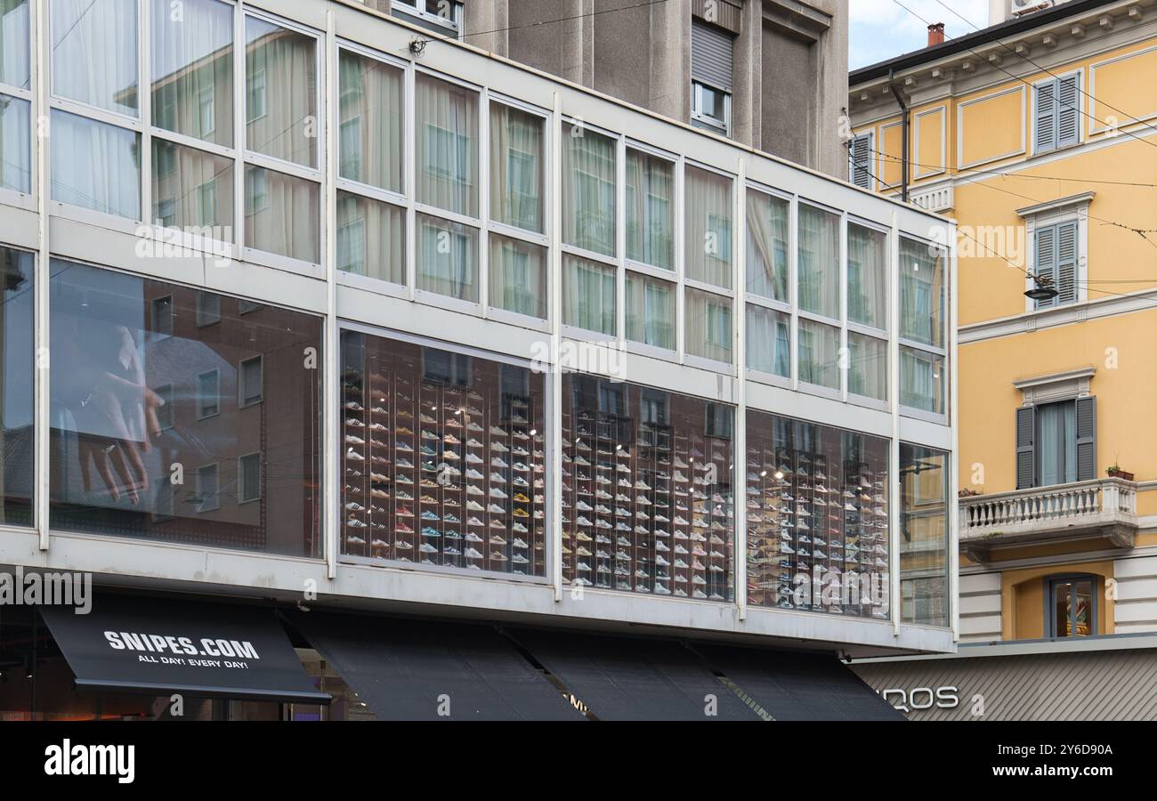 Negozio Snipes in corso Buenos Aires Milano, Italia Foto Stock
